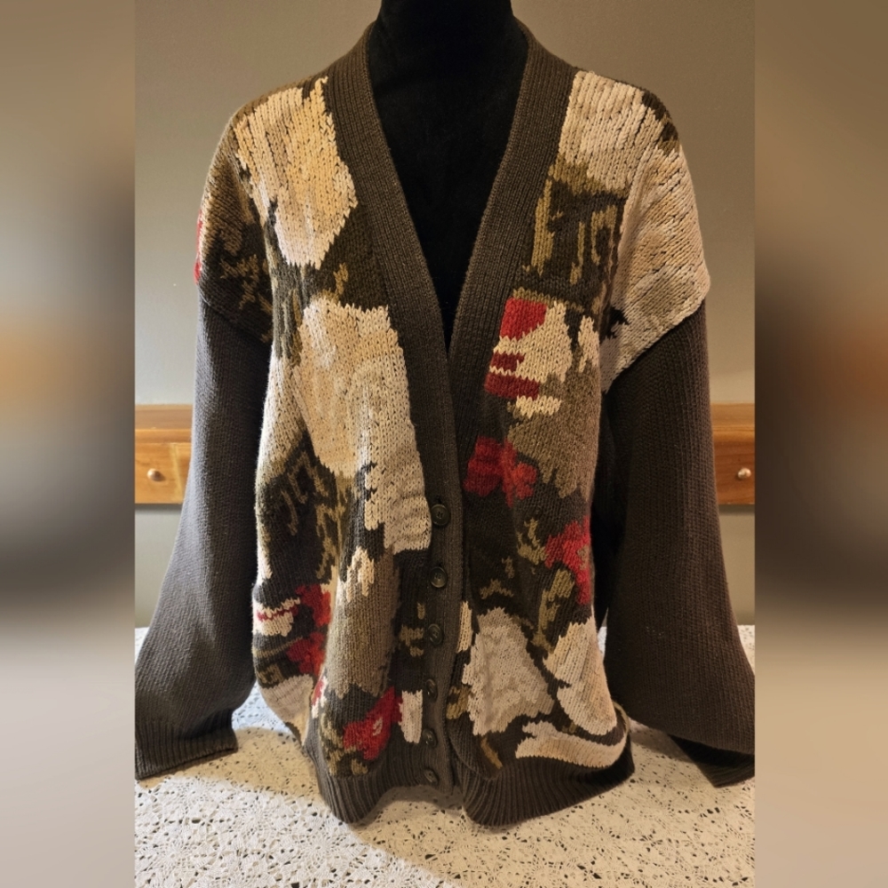 Jones New York Hand Embroidered Sweater 3X